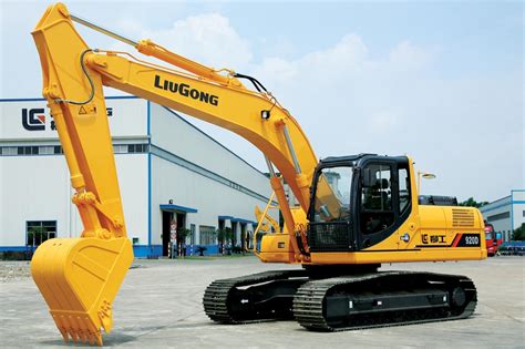 liugong excavator price list